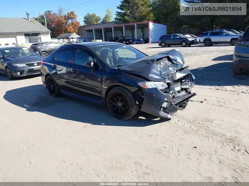 JF1VA1C60J9821854 — 2018 Subaru WRX, Передняя часть, фото до ремонта