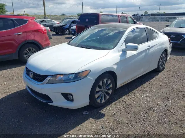 2014 Honda ACCORD EXL VIN 1HGCT1B82EA800699 фото 2