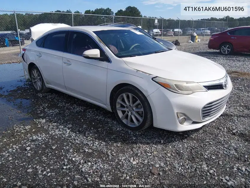 4T1K61AK6MU601596 — 2021 Toyota Camry, Задняя часть, фото до ремонта