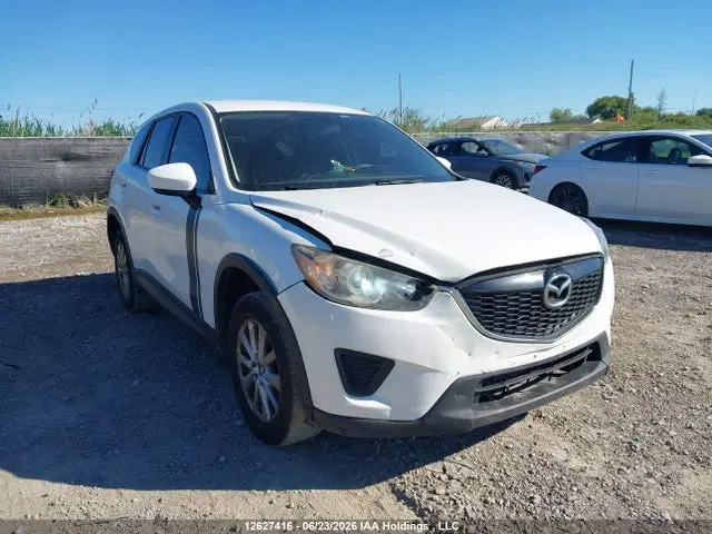 JM3KE2BE8F0477192 — 2015 Mazda CX-5 GX, Передняя часть, фото до ремонта