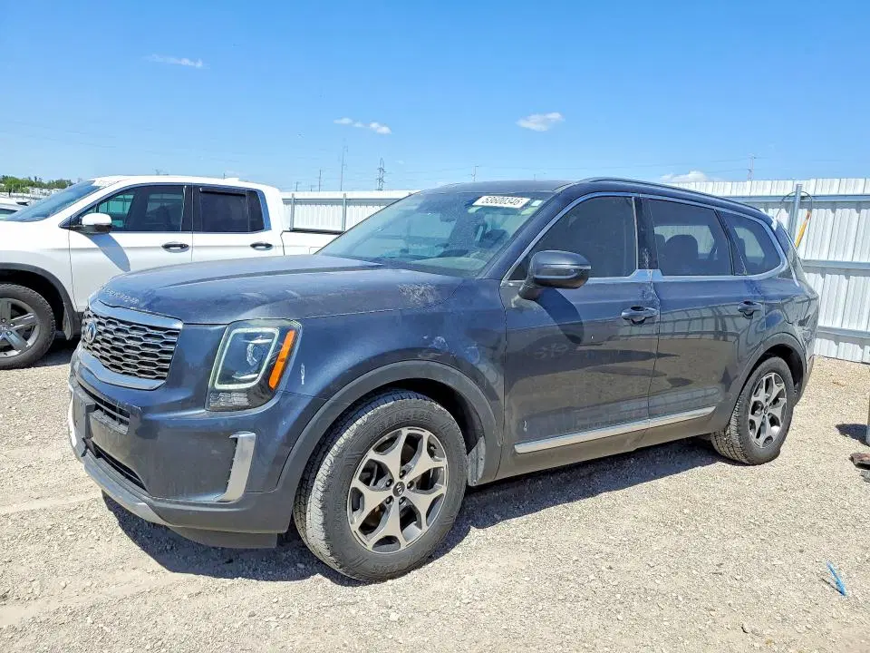 5XYP3DHC8LG010642 — 2020 Kia Telluride, Задняя часть, фото до ремонта