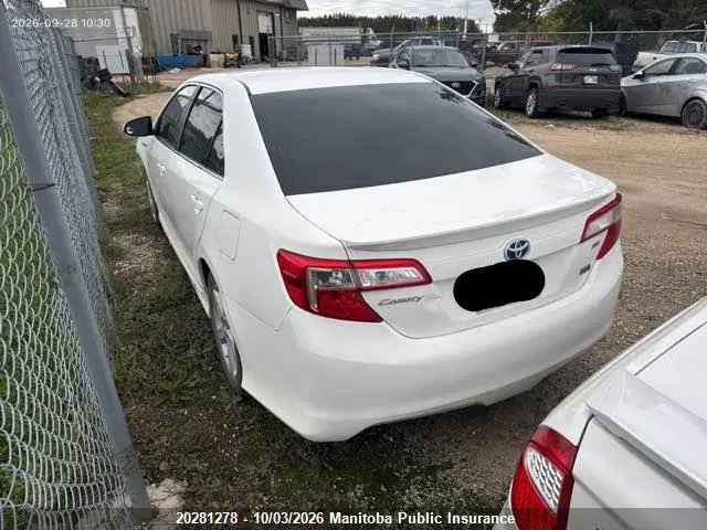 2014 Toyota Camry Se Hybrid VIN 4T1BD1FK3EU129471 фото 3