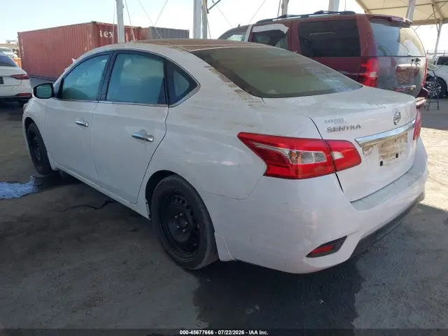 2019 Nissan SENTRA S VIN 3N1AB7AP7KY399312 фото 3