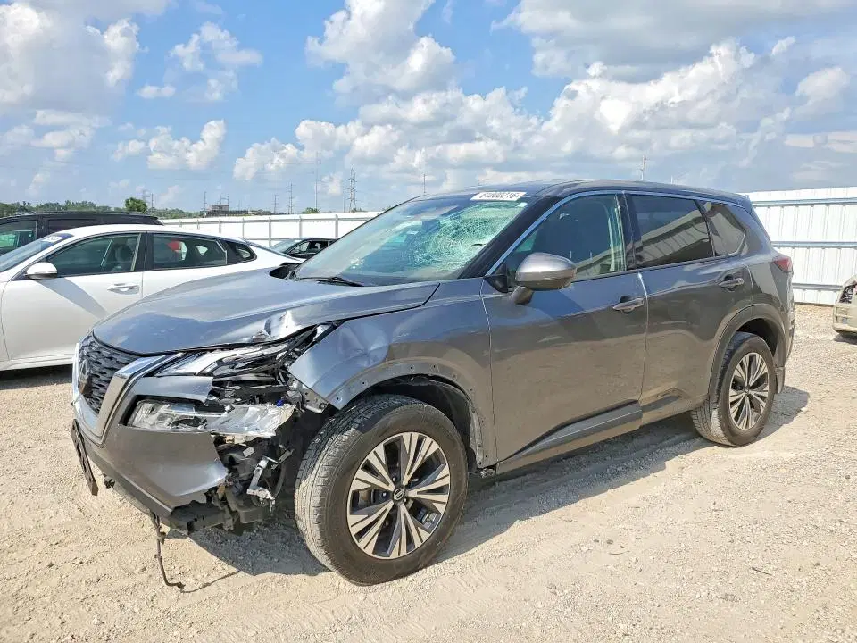 5N1AT3BAXMC699494 — 2021 Nissan Rogue, Передняя часть, фото до ремонта