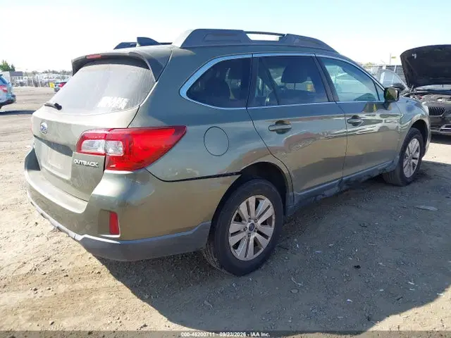 2016 Subaru Outback 2.5i Premium VIN 4S4BSACCXG3348357 фото 4