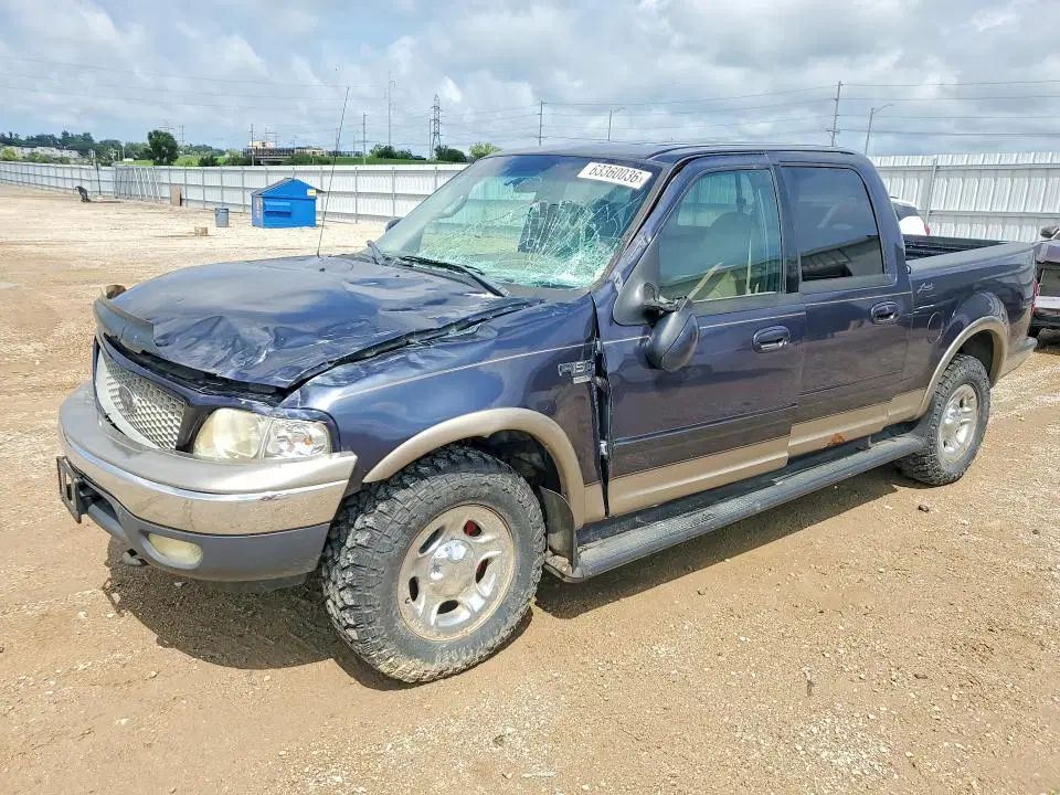 1FTRW08L21KE52249 — 2001 Ford F150, Передняя часть, фото до ремонта