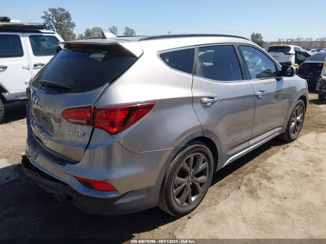 2017 Hyundai Santa Fe Sport 2.0t Ultimate VIN 5XYZW4LA8HG398064 фото 4