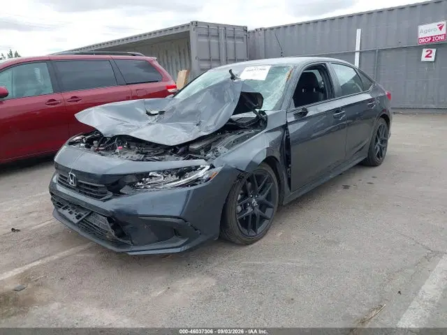 2024 Honda Civic Sport VIN 2HGFE2F52RH526067 фото 2