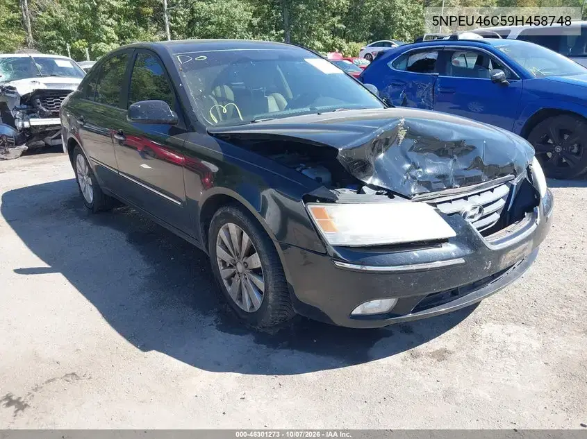 2009 Hyundai Sonata Limited VIN 5NPEU46C59H458748 фото 2