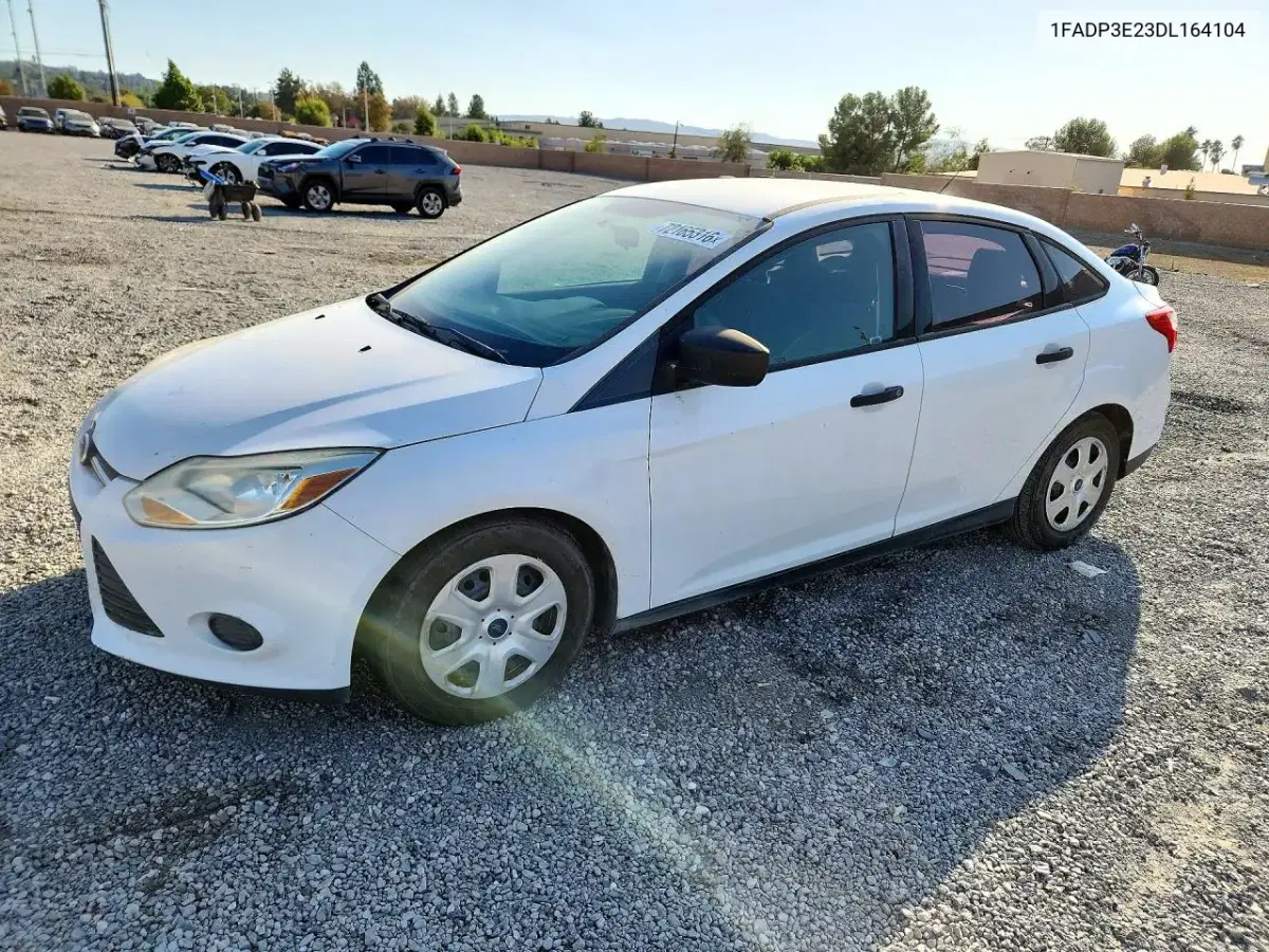 1FADP3E23DL164104 — 2013 Ford Focus, механические повреждения, фото до ремонта