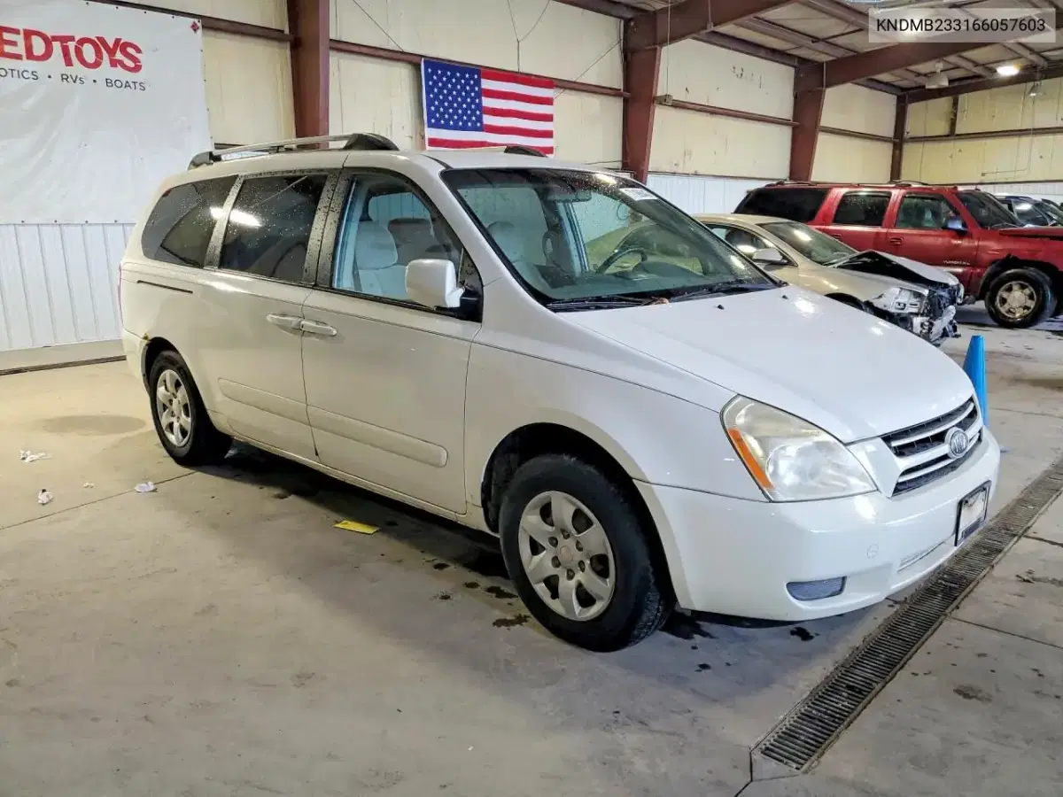 2006 Kia Sedona Lx VIN KNDMB233166057603 фото 4