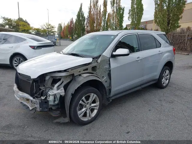 2015 Chevrolet EQUINOX LS VIN 2GNALAEK6F6156031 фото 2