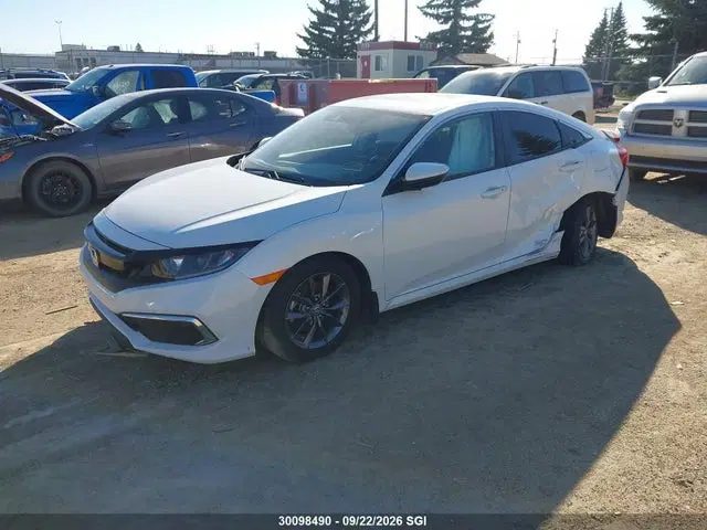 2020 Honda CIVIC EX VIN 2HGFC2F7XLH021327 фото 2