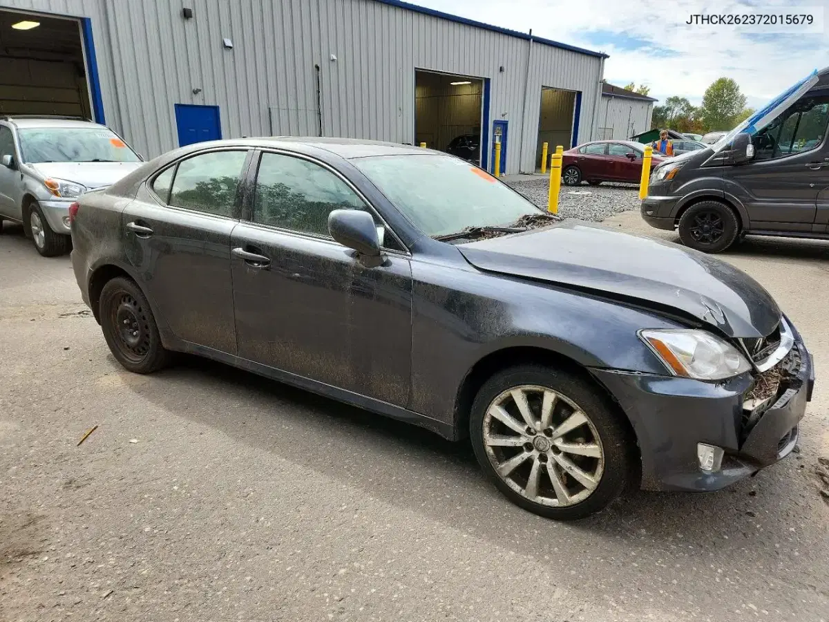 2007 Lexus Is 250 VIN JTHCK262372015679 фото 4