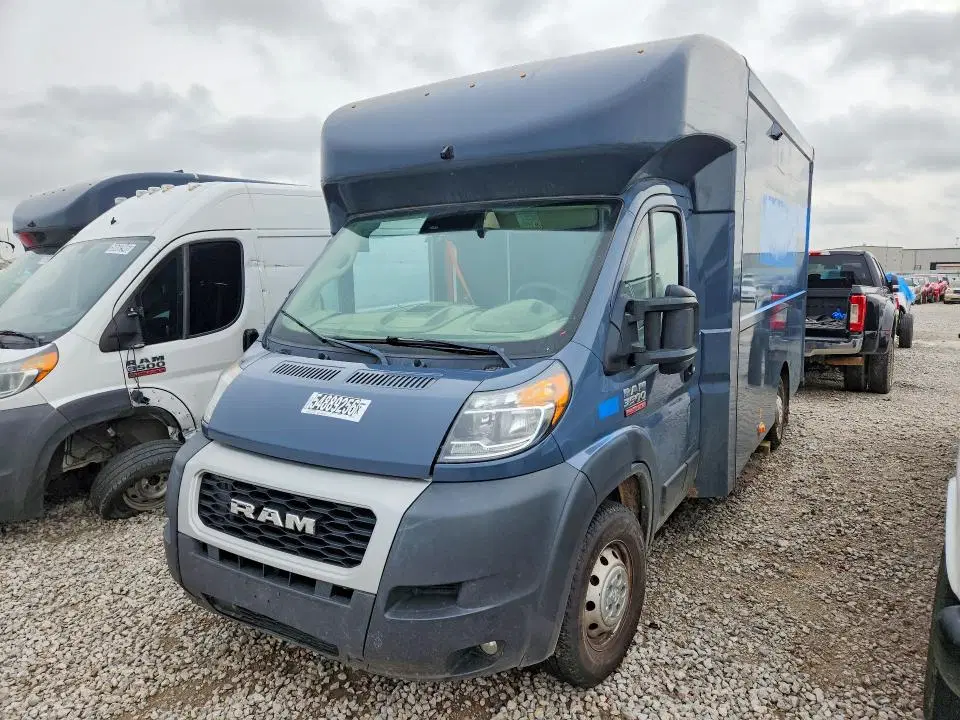 3C7WRVMGXNE126789 — 2022 RAM Promaster 3500, Механические повреждения, фото до ремонта