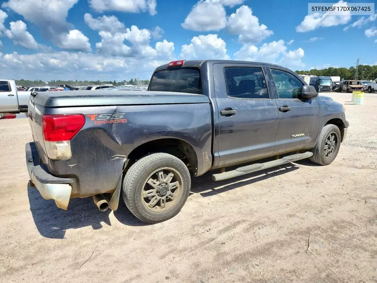 2013 Toyota Tundra Crewmax Sr5 VIN 5TFEM5F17DX067425 фото 3
