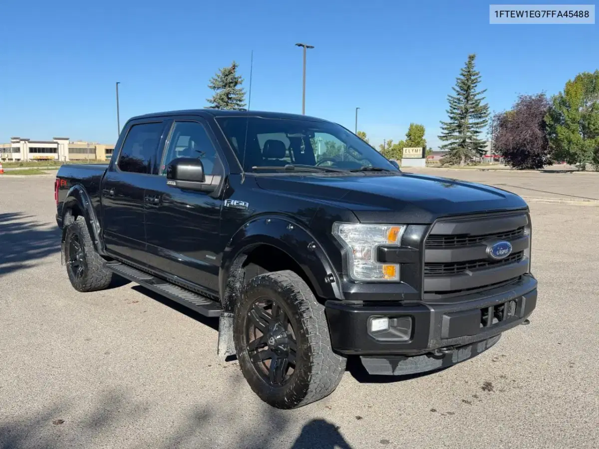 1FTEW1EG7FFA45488 — 2015 Ford F-150, естественный износ, фото до ремонта