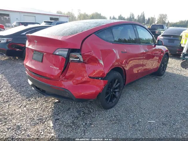 2021 Tesla Model Y Long Range Dual Motor All-wheel Drive VIN 5YJYGDEE4MF240914 фото 4