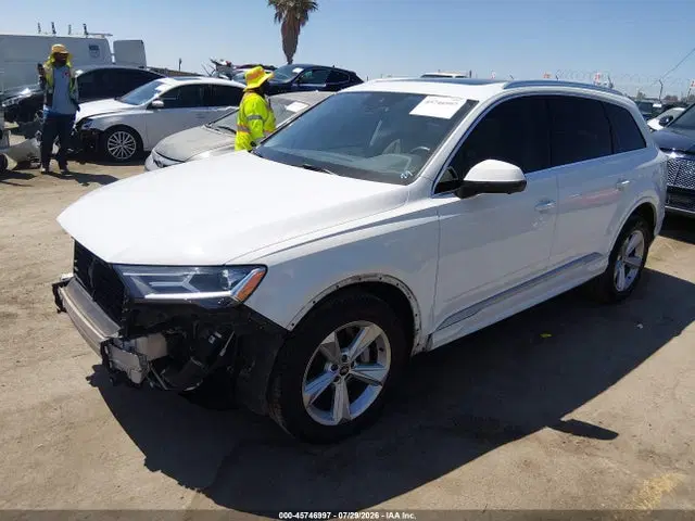2021 Audi Q7 Premium 45 Tfsi Quattro Tiptronic VIN WA1AJAF73MD015659 фото 2