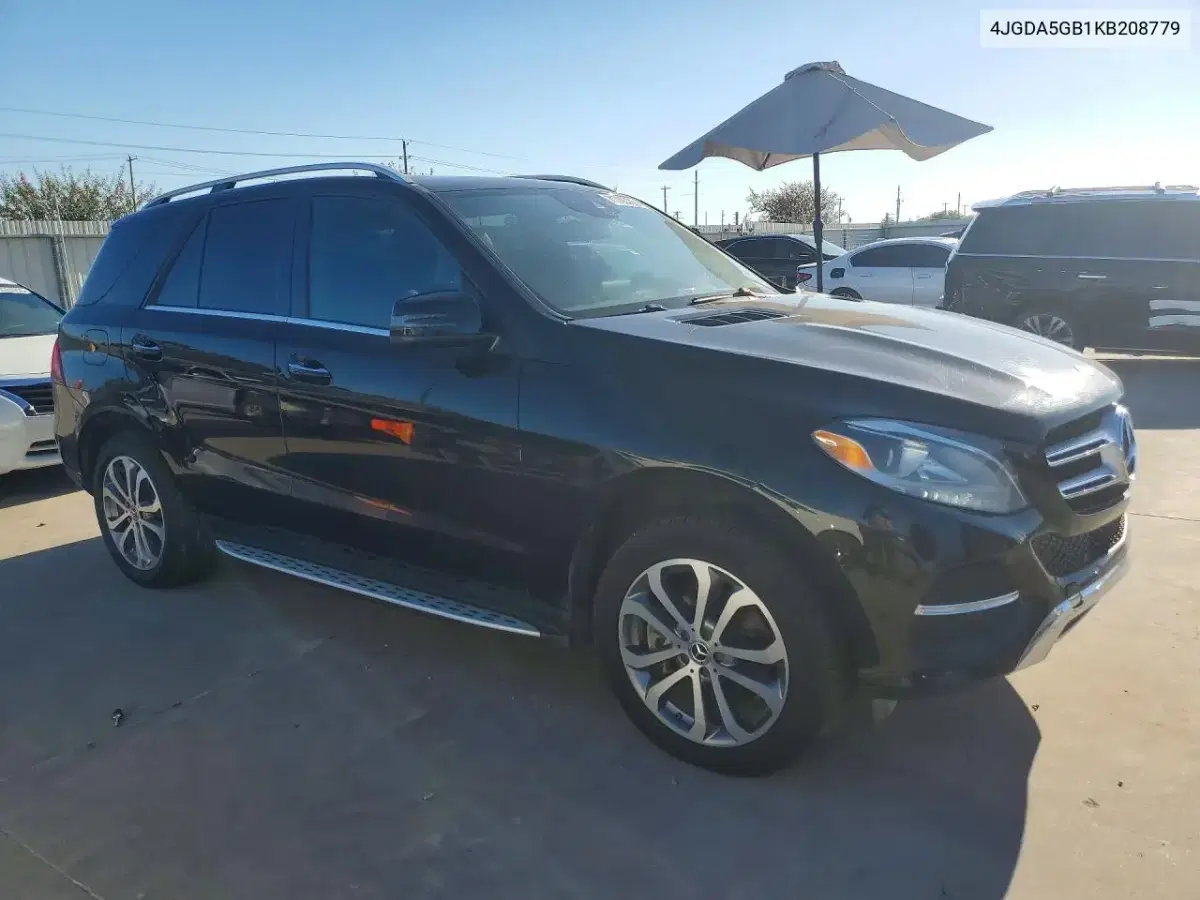 2019 Mercedes-Benz Gle 400 4Matic VIN 4JGDA5GB1KB208779 фото 4