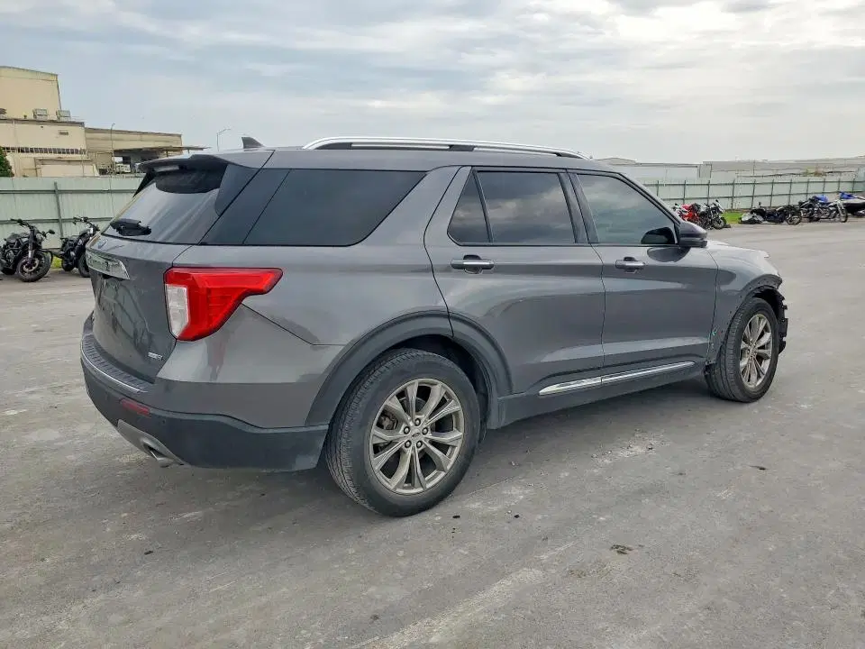 2021 FORD EXPLORER VIN 1FMSK8FH2MGB03850 фото 3