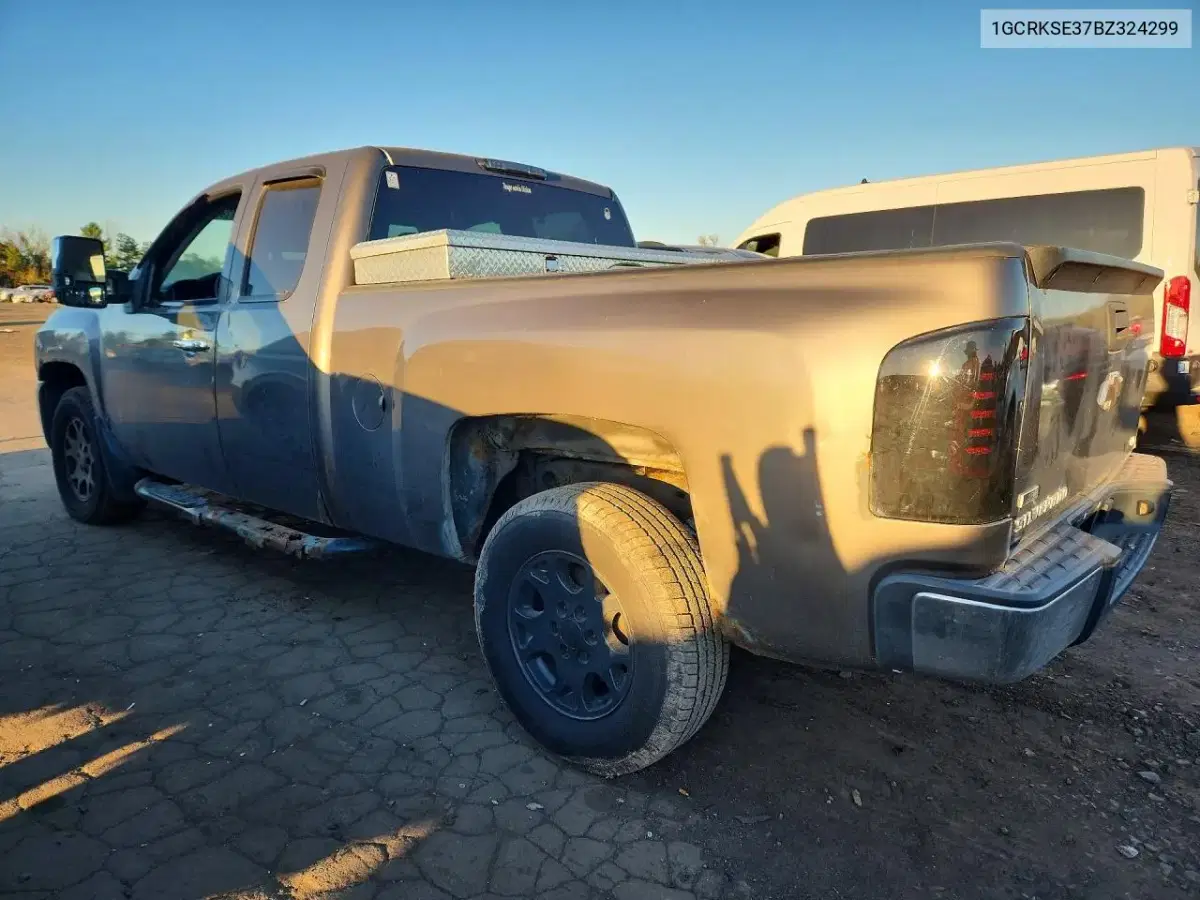2011 Chevrolet Silverado K1500 Lt VIN 1GCRKSE37BZ324299 фото 2