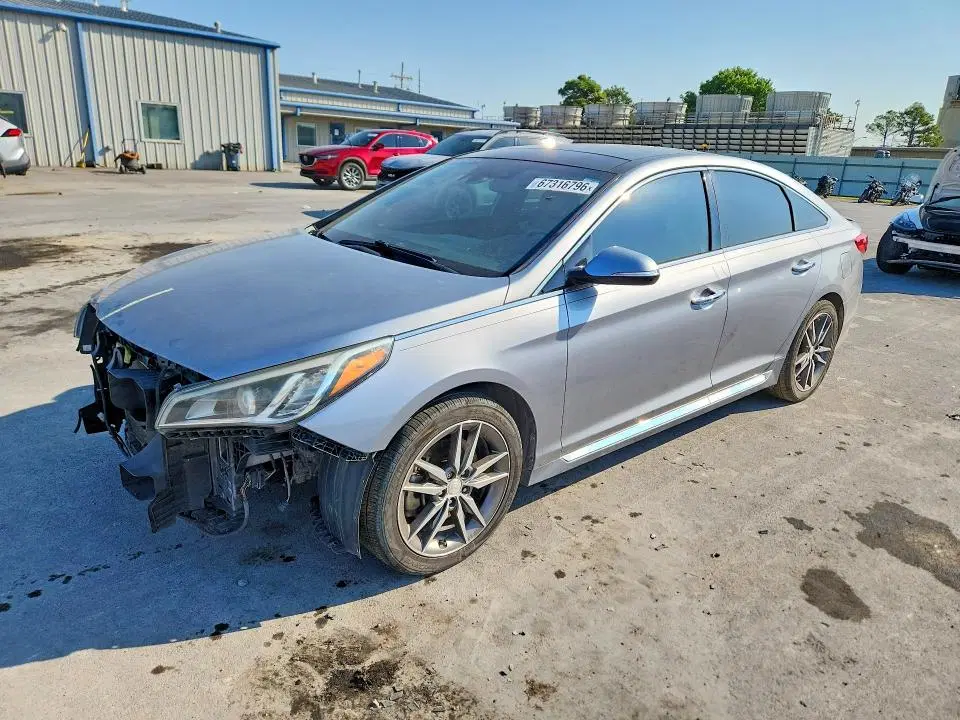 2015 HYUNDAI SONATA VIN 5NPE34AB9FH045244 фото 3