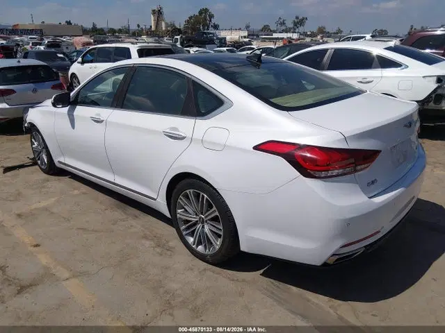 2018 Genesis G80 3.8 VIN KMHGN4JE1JU238785 фото 3