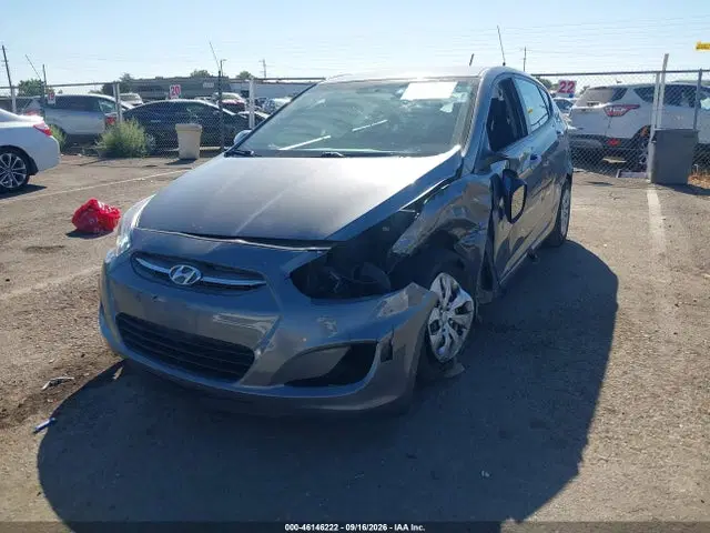 2017 Hyundai ACCENT SE VIN KMHCT5AE1HU319242 фото 2