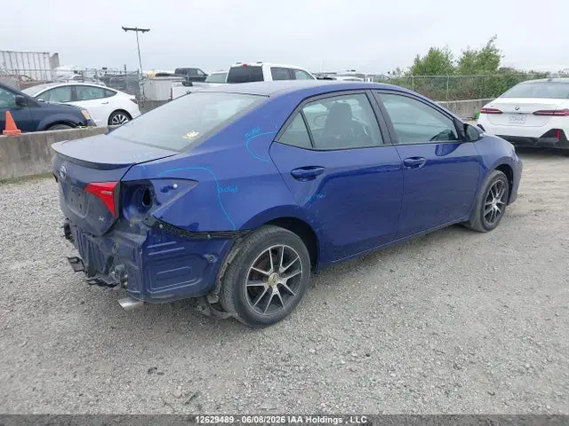 2017 Toyota COROLLA SE VIN 2T1BURHEXHC854951 фото 4