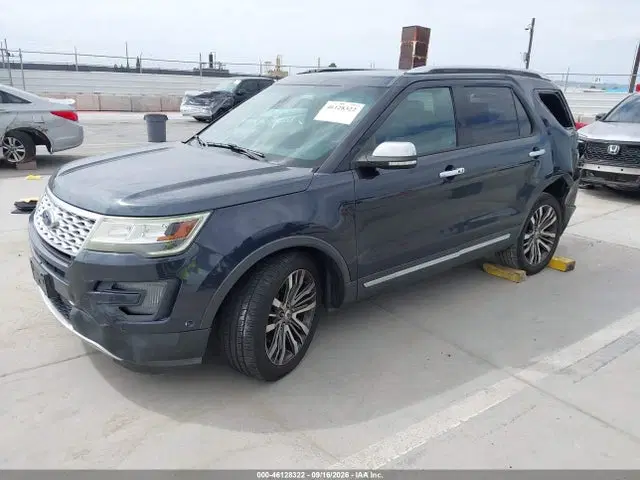 2017 Ford Explorer Platinum VIN 1FM5K8HT2HGB40191 фото 2