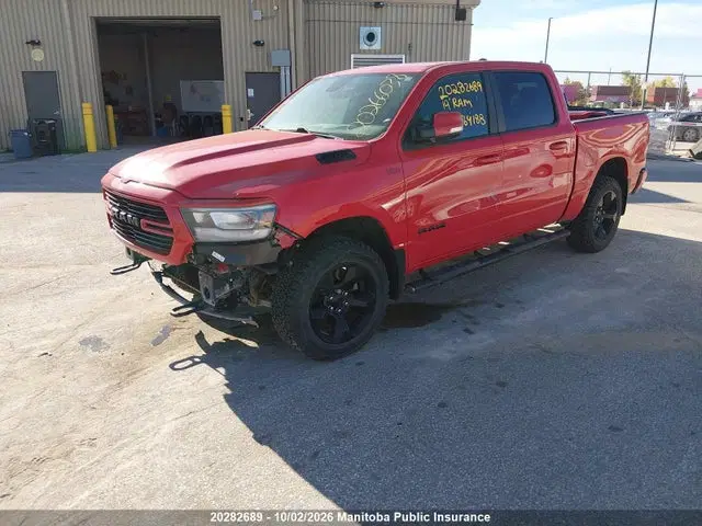 2019 RAM 1500 Big Horn/lone Star VIN 1C6SRFFT4KN764188 фото 2