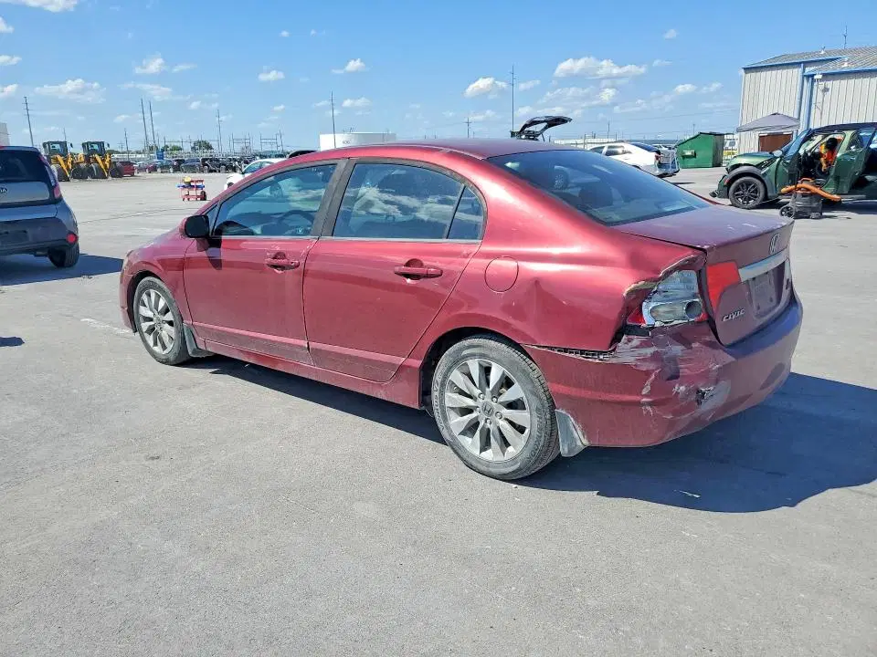 2009 HONDA CIVIC VIN 19XFA16809E040223 фото 2