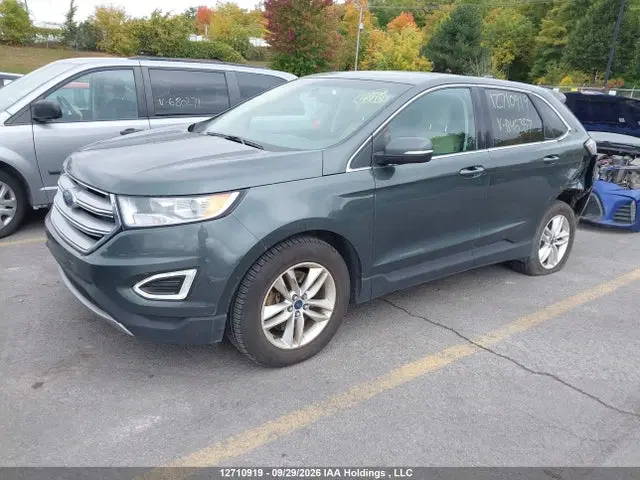 2015 Ford EDGE SEL VIN 2FMTK4J84FBB46357 фото 2