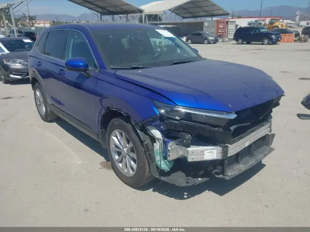 2HKRS4H4XPH433449 — 2023 Honda CR-V EX AWD, Передняя часть (Front & Rear), фото до ремонта