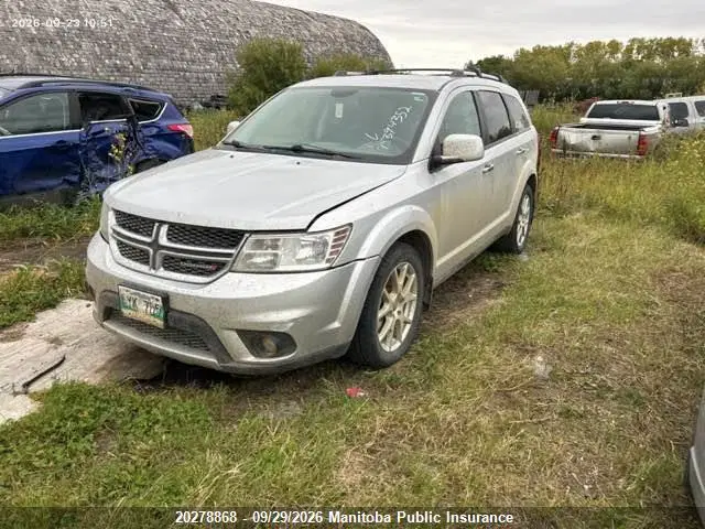 2014 Dodge Journey R/t VIN 3C4PDDFG6ET199922 фото 2