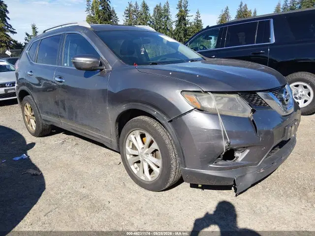 5N1AT2MV7EC867586 — 2014 Nissan Rogue SV, Естественный износ, фото до ремонта