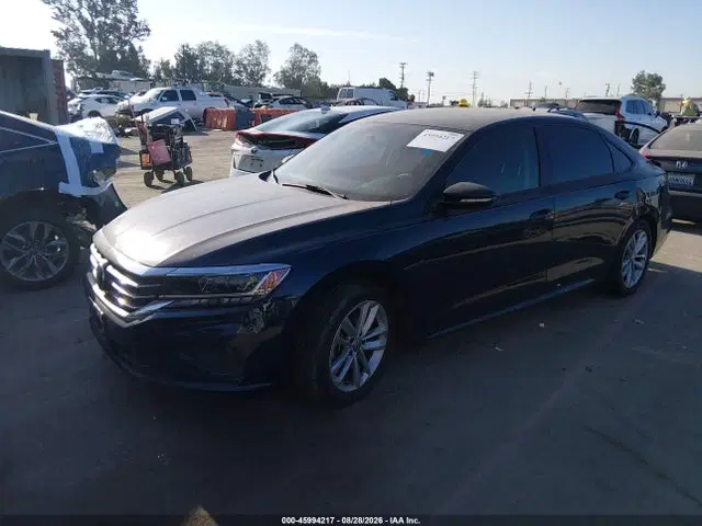 2021 Volkswagen Passat 2.0t S VIN 1VWAA7A37MC018418 фото 2