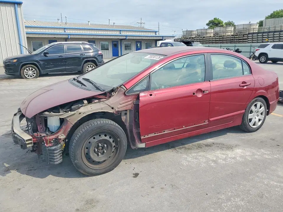 1HGFA16598L059785 — 2008 Honda Civic, Передняя часть, фото до ремонта