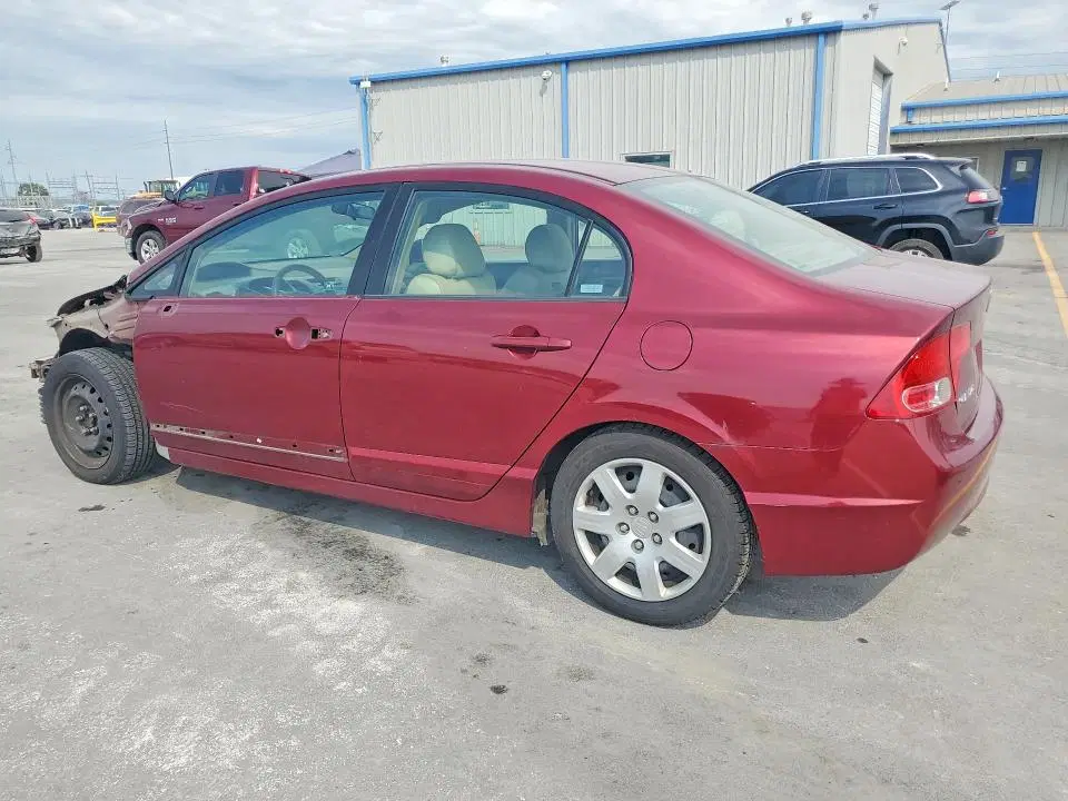 2008 HONDA CIVIC VIN 1HGFA16598L059785 фото 2