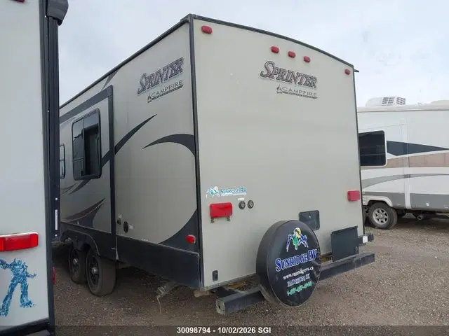2016 Sprinter Trailer Trailer VIN 4YDT26R22G1530017 фото 3