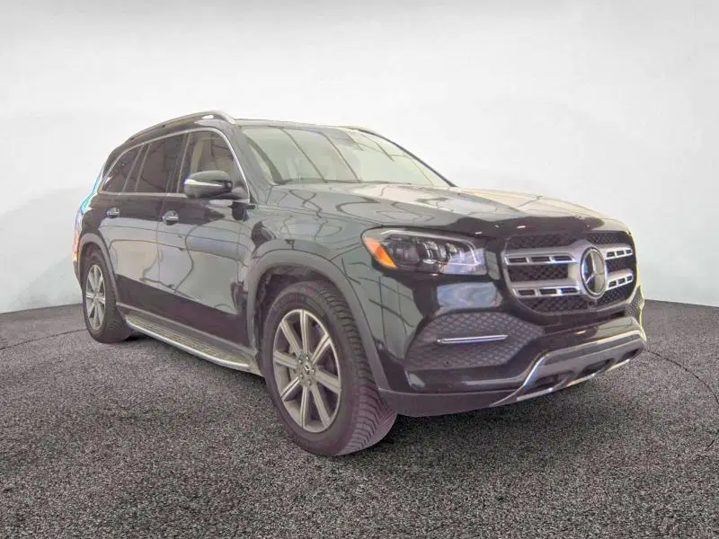 4JGFF5KE5MA388434 — 2021 Mercedes-Benz GLS, Град, фото до ремонта