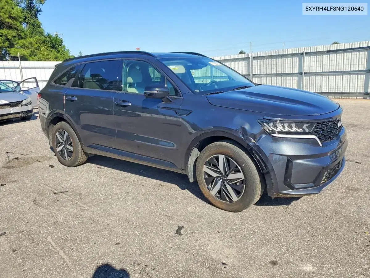 2022 Kia Sorento Ex VIN 5XYRH4LF8NG120640 фото 4