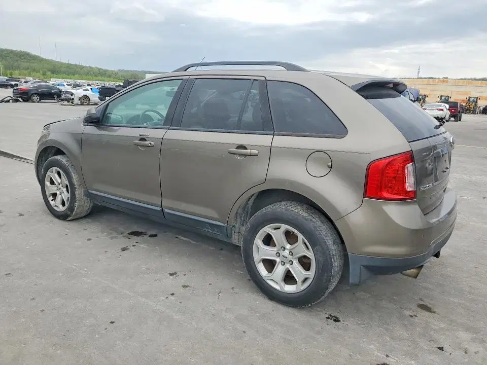 2013 FORD EDGE SEL VIN 2FMDK4JC1DBC42100 фото 2