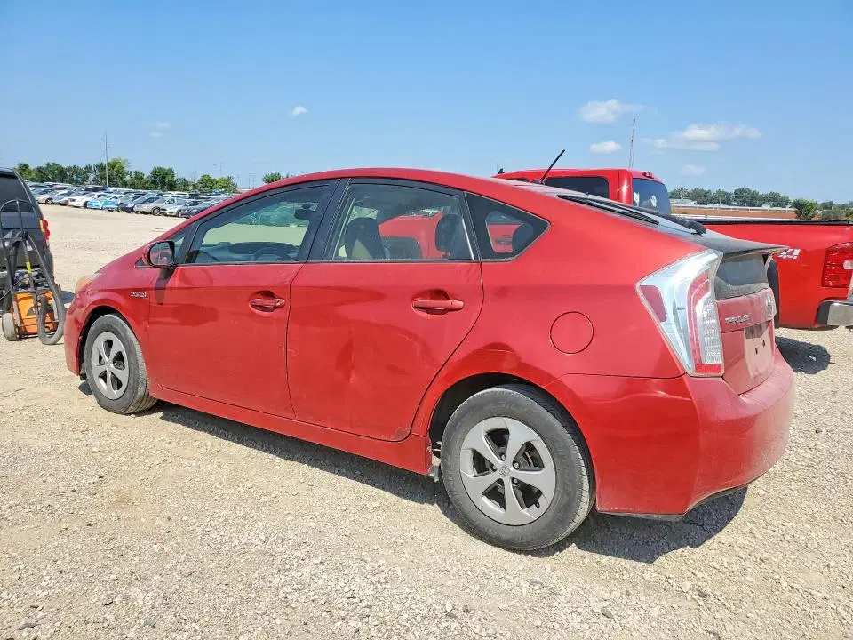2012 TOYOTA PRIUS VIN JTDKN3DU5C5517682 фото 2