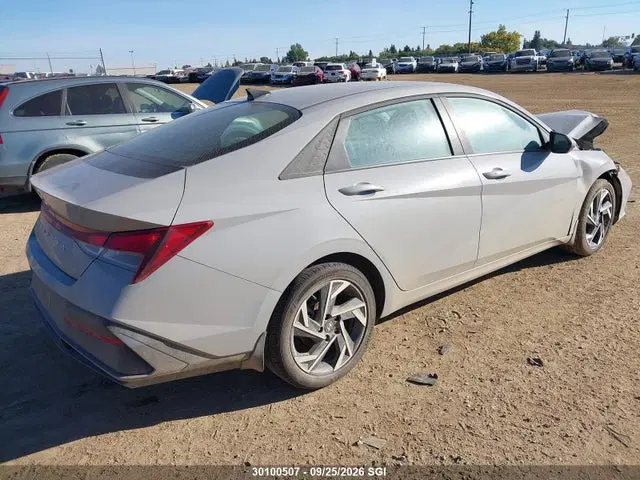 2025 Hyundai Elantra Sel Sport VIN KMHLM4DG1SU904883 фото 4