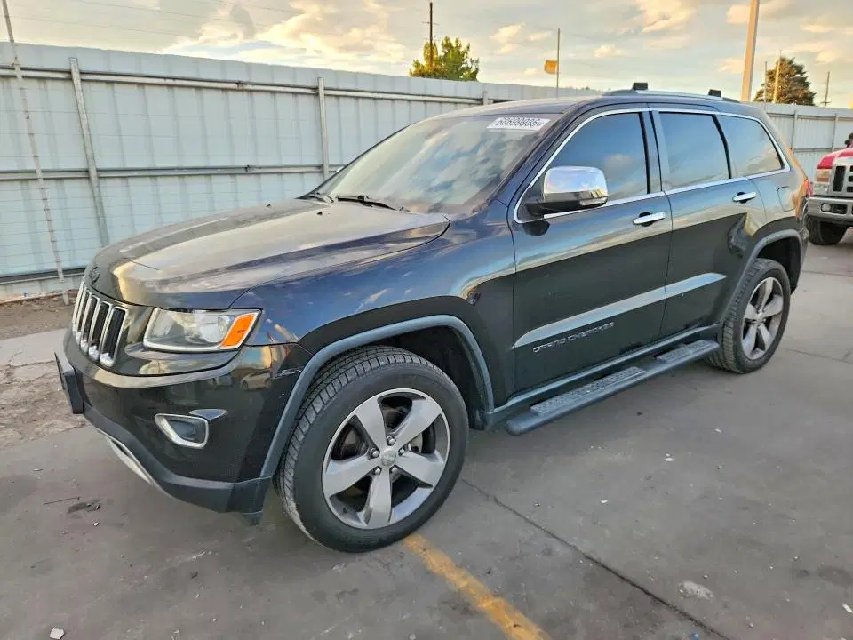 1C4RJFBG8EC566687 — 2014 Jeep Grand Cherokee, передняя часть, фото до ремонта