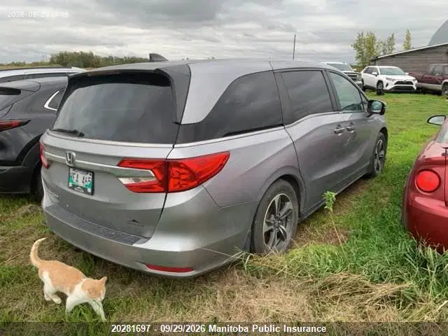 2019 Honda ODYSSEY EX VIN 5FNRL6H47KB505711 фото 4