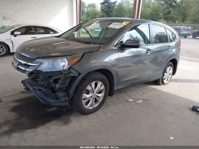 2014 Honda CR-V EX VIN 5J6RM4H58EL104190 фото 2