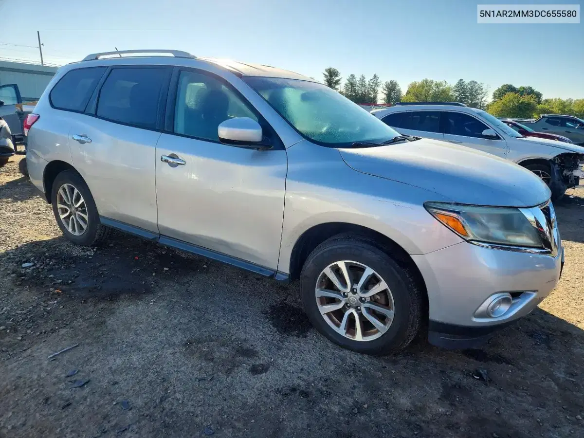 2013 Nissan Pathfinder S VIN 5N1AR2MM3DC655580 фото 4